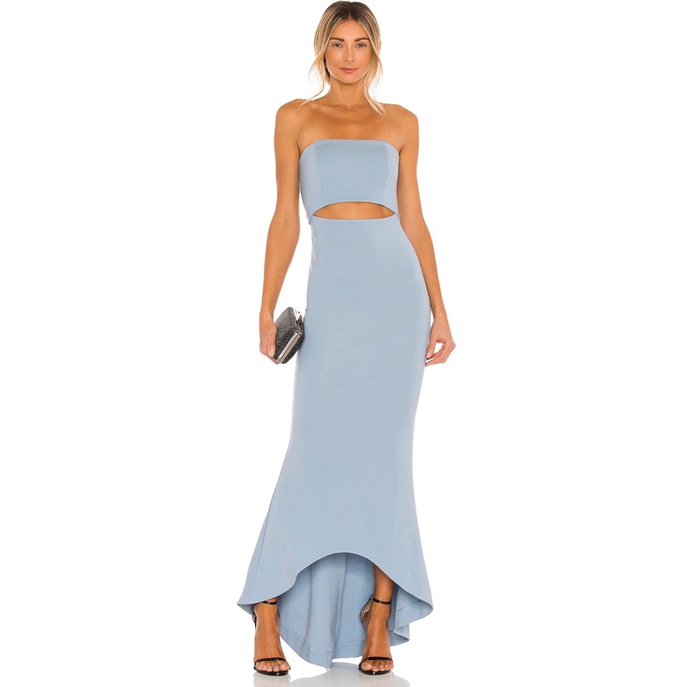 NBD gown maxi blue dress, June